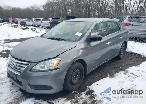 2015 Nissan Sentra Fe+ S/S/Sl/Sr/Sv из США, поврежденный, VIN 3N1AB7AP9FY284796